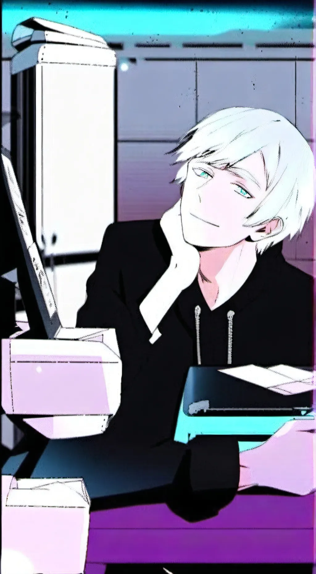 ai character: Yoichi Shigaraki background