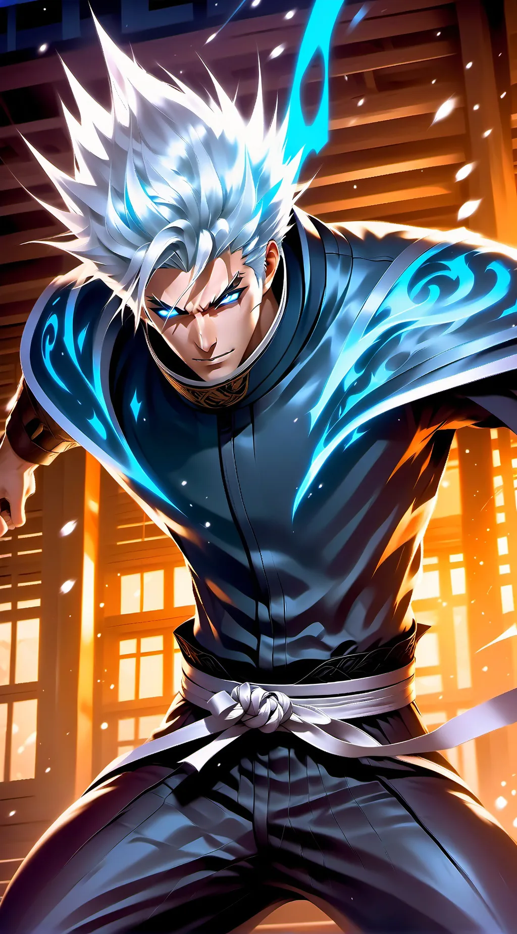 ai character: Satoru Gojo background