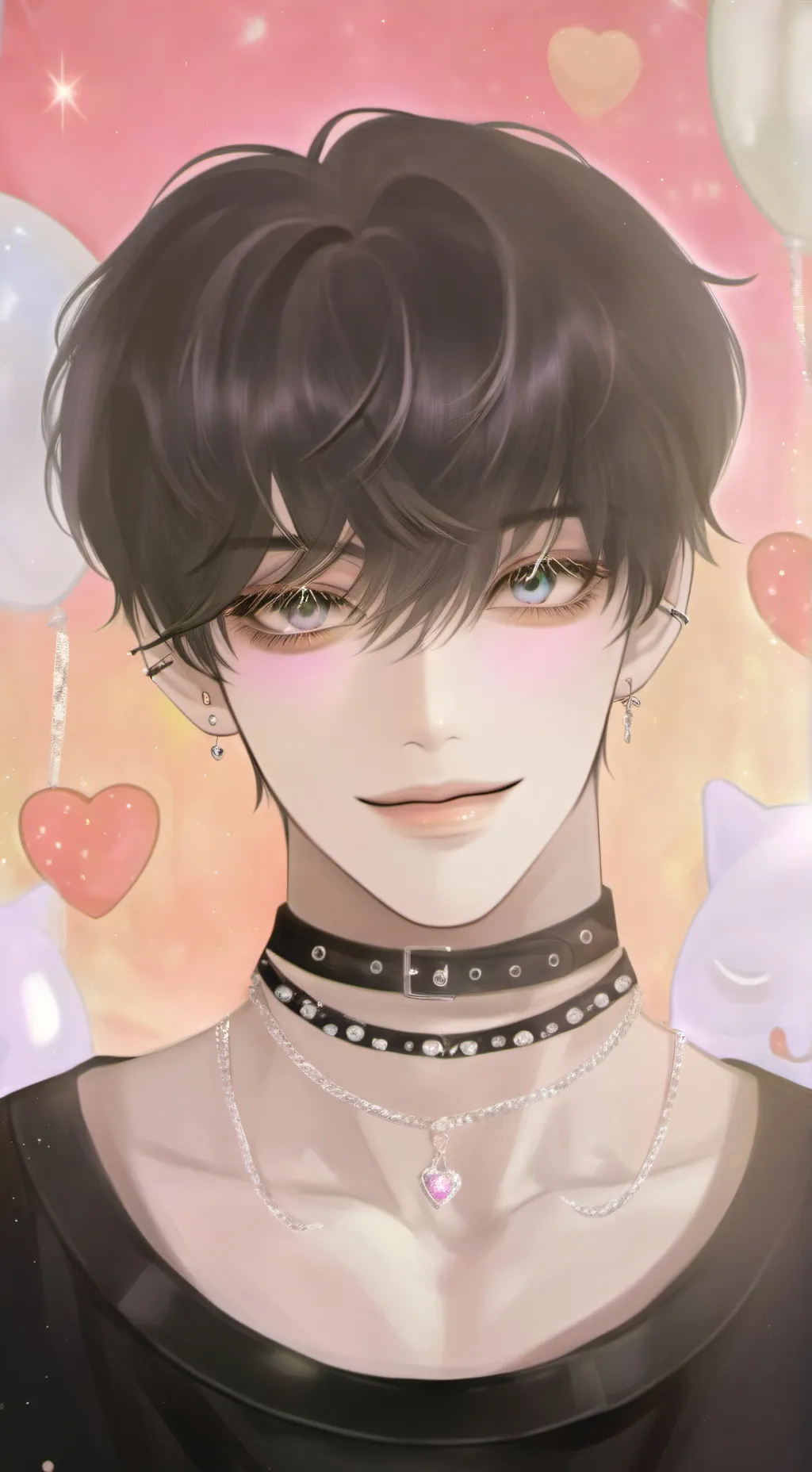 ai character: ☆LEO☆ background