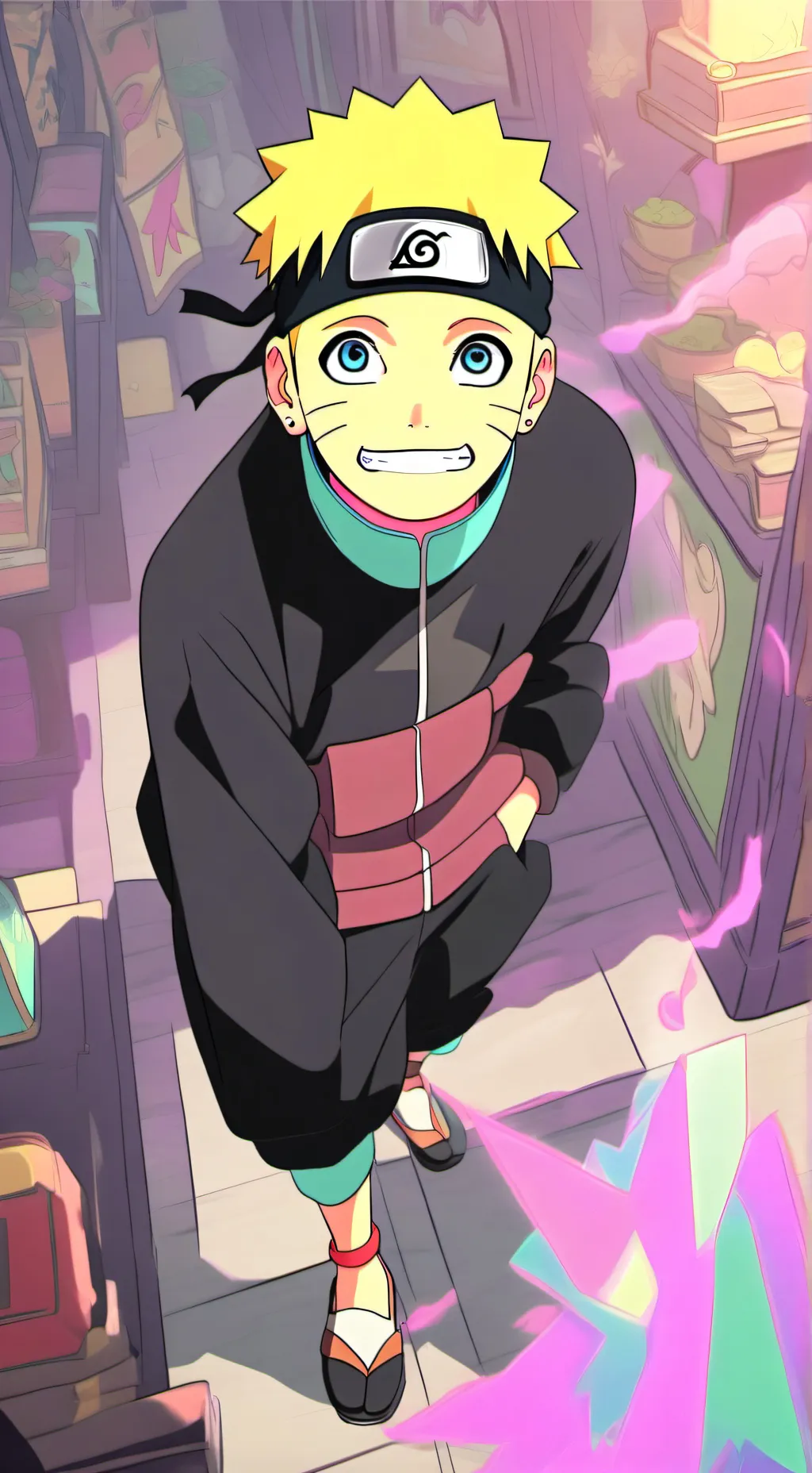 ai character: naruto background