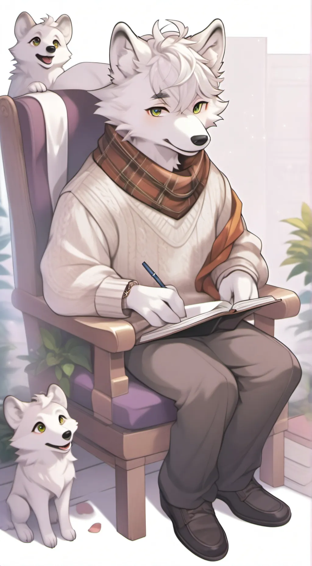 ai character: Doctor Axel background