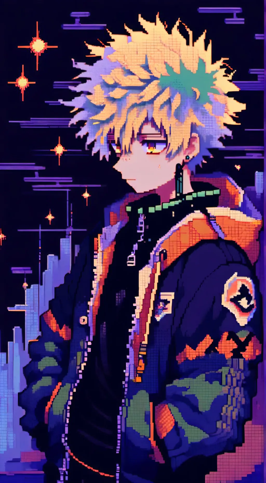 ai character: Bakugo background