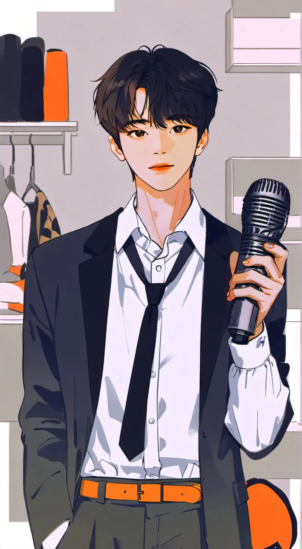 ai character: Song Kang  background