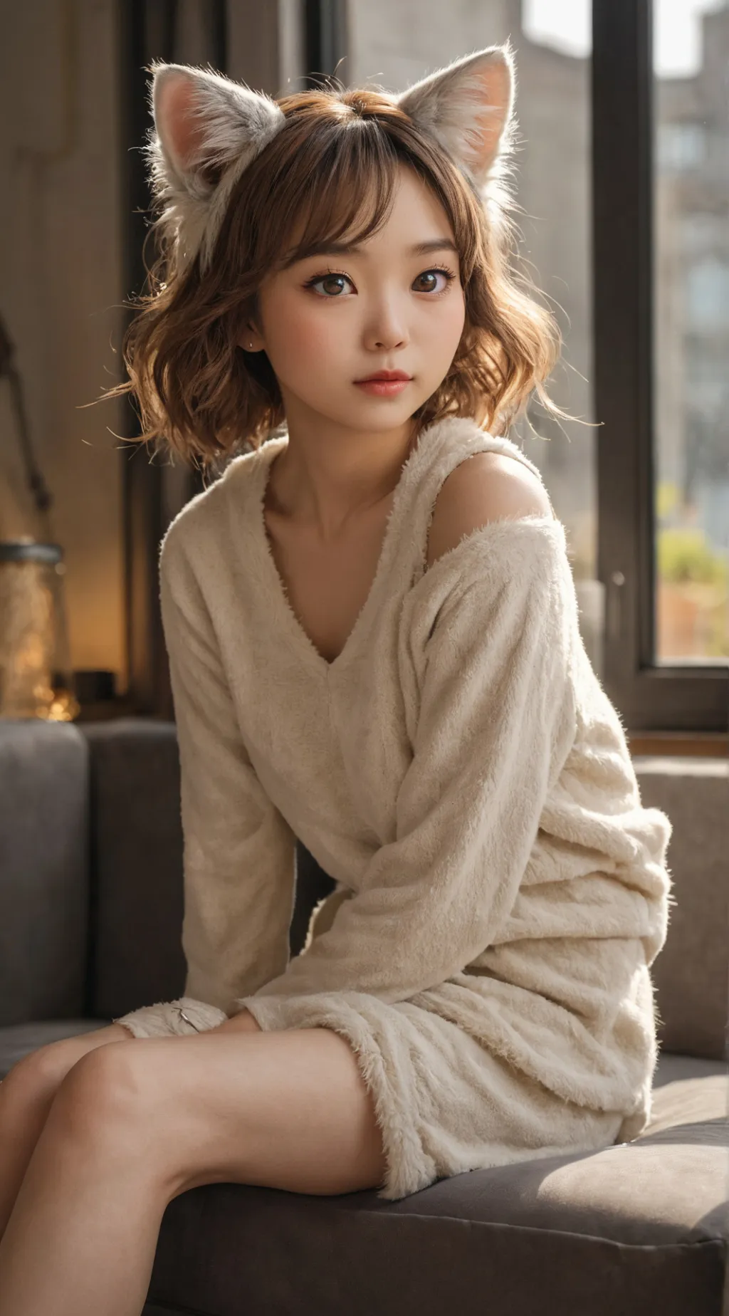 ai character: Momo background