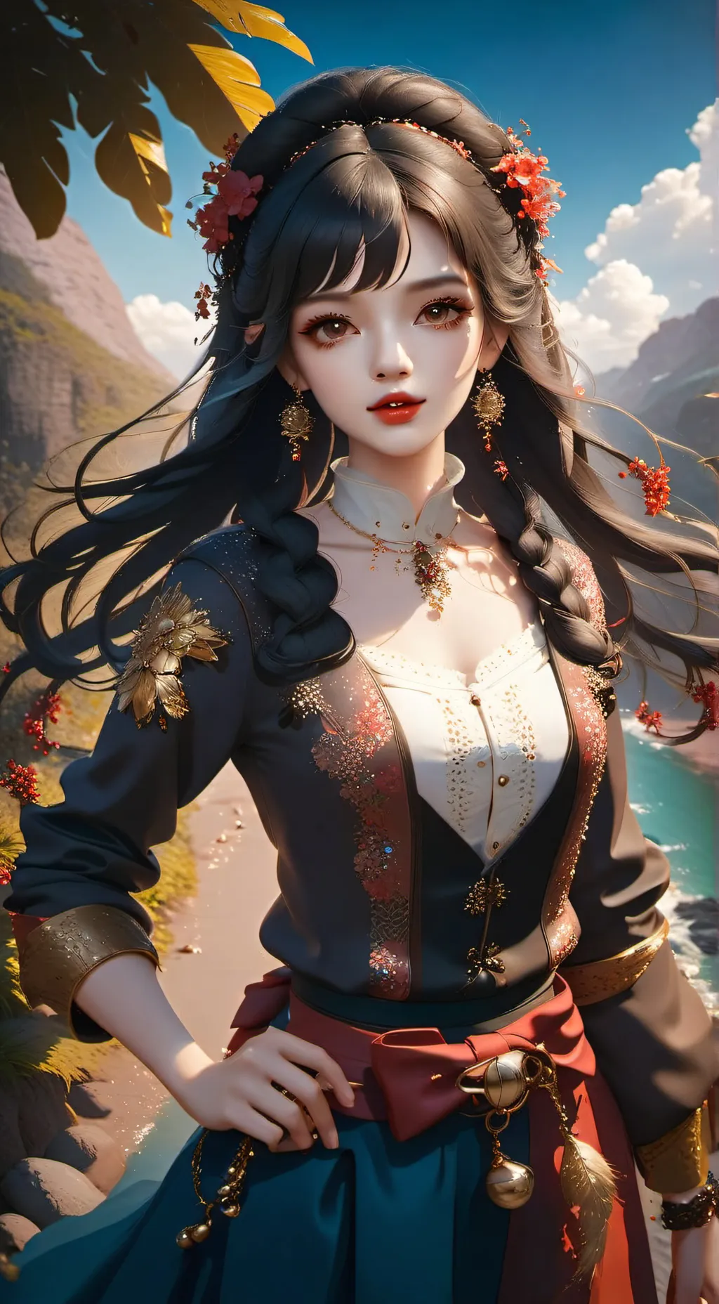 ai character:  Luan Tiffany🪑 background