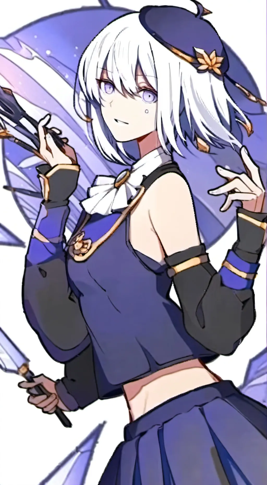 ai character: nueva pilar background