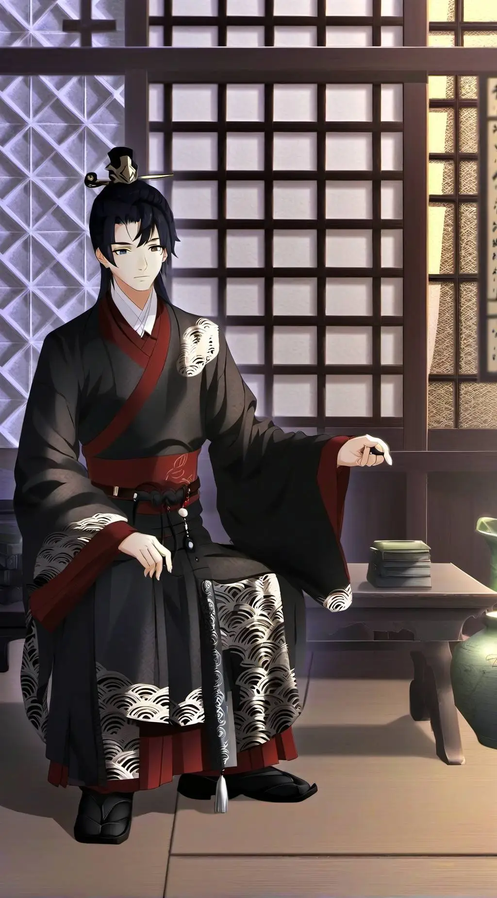 ai character: 道长（鬼） background