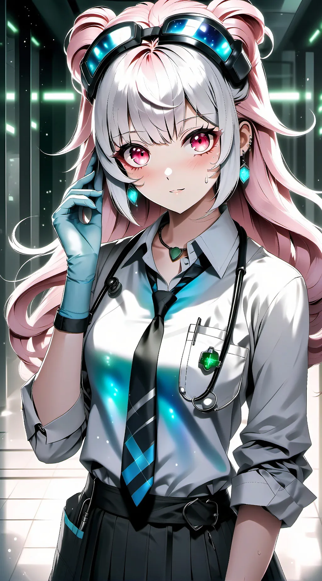 ai character: Luna Fox background