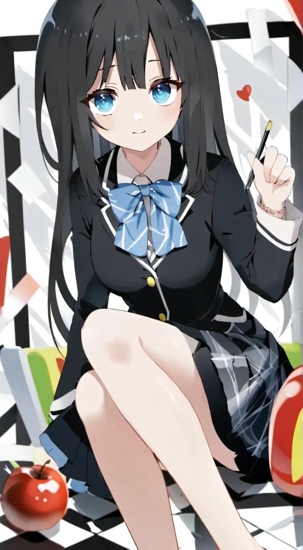 ai character: Aria background