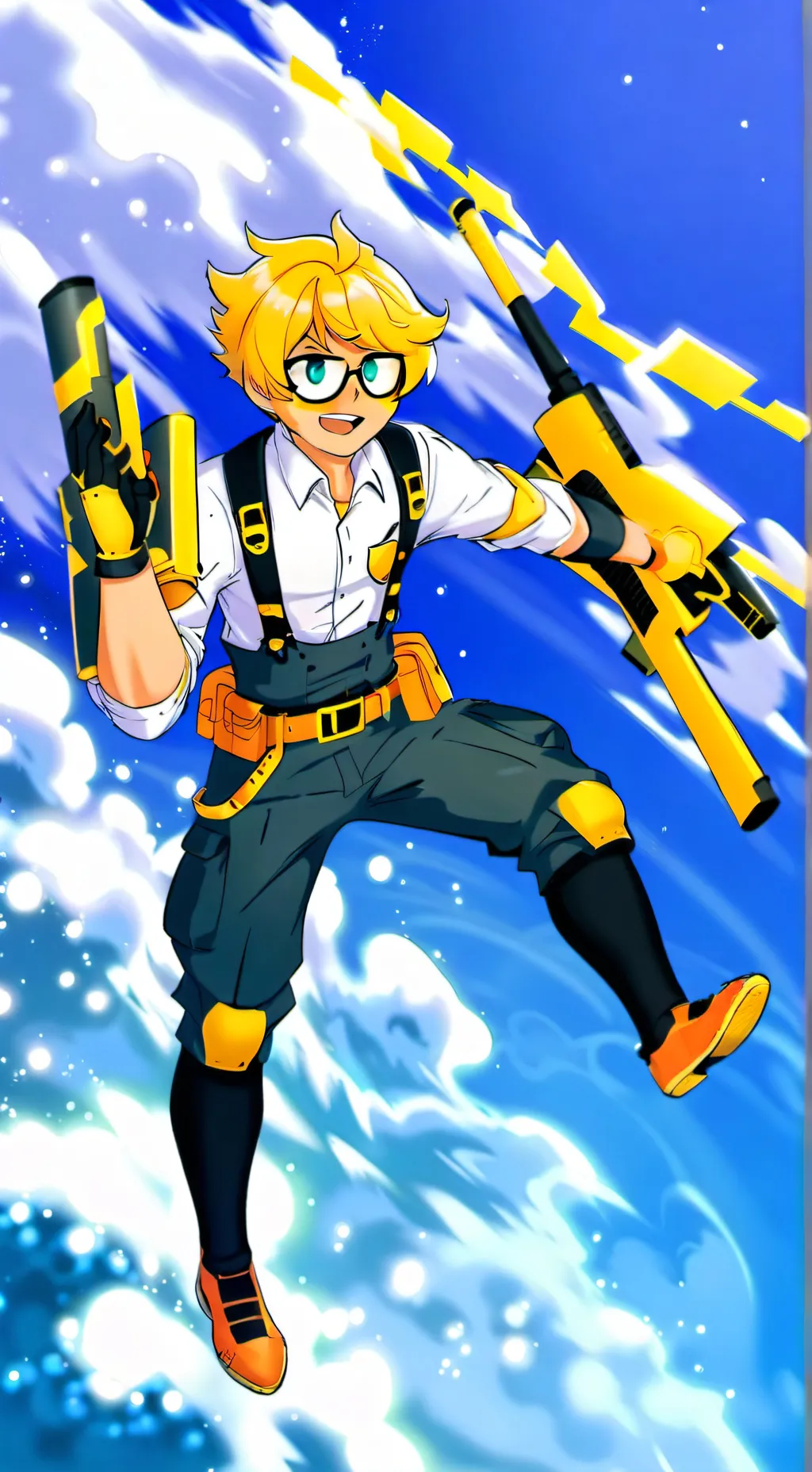 ai character: tison humano  background