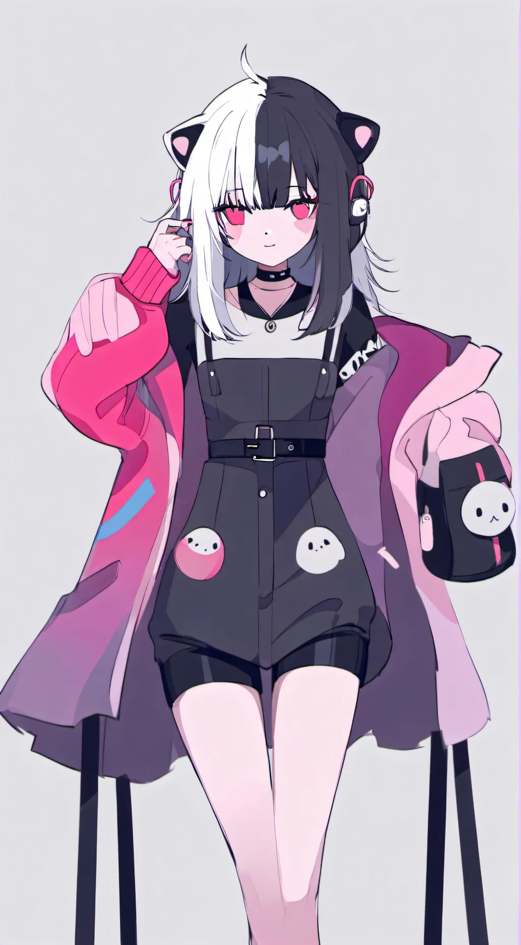 ai character: Flare background