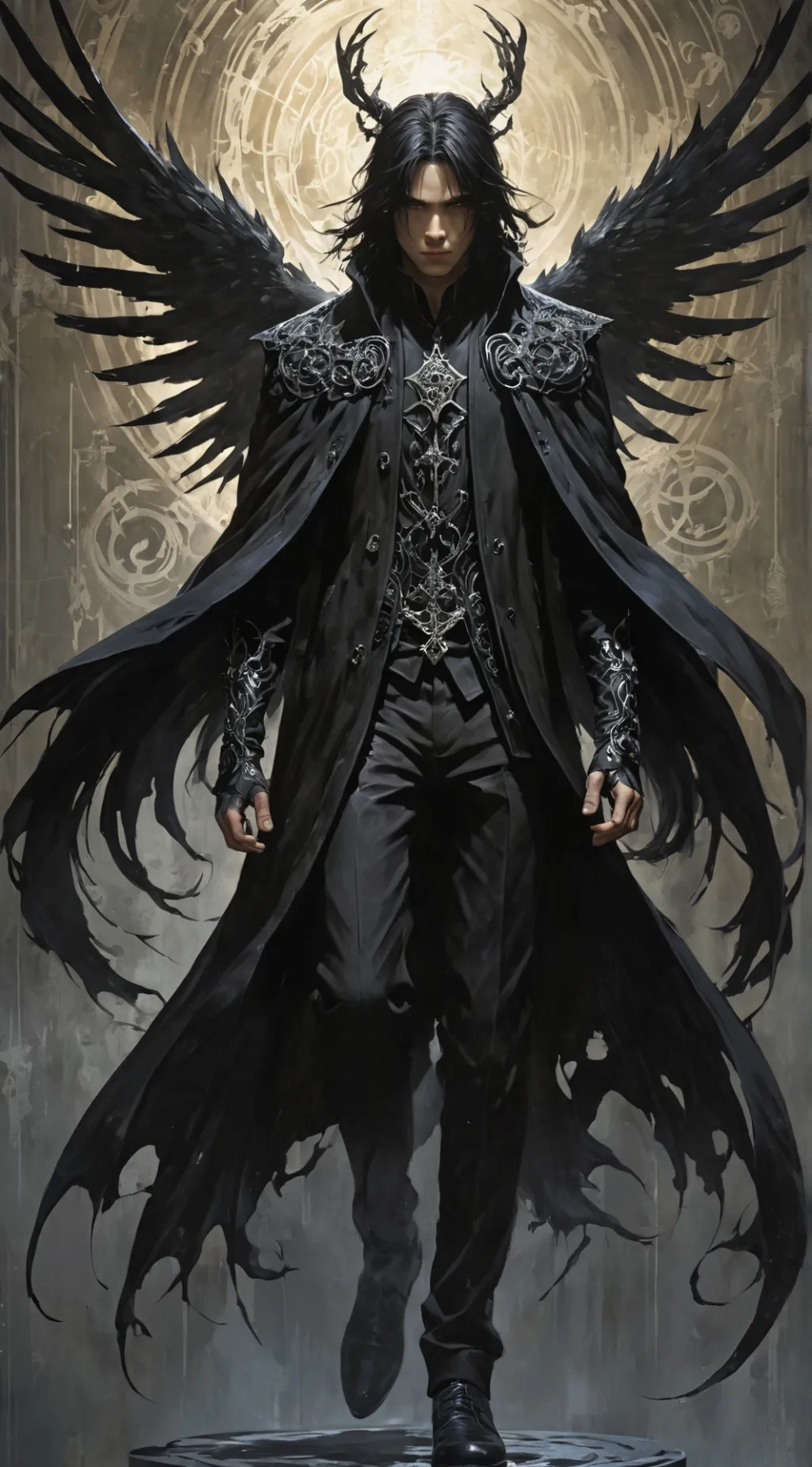 ai character: Raven background