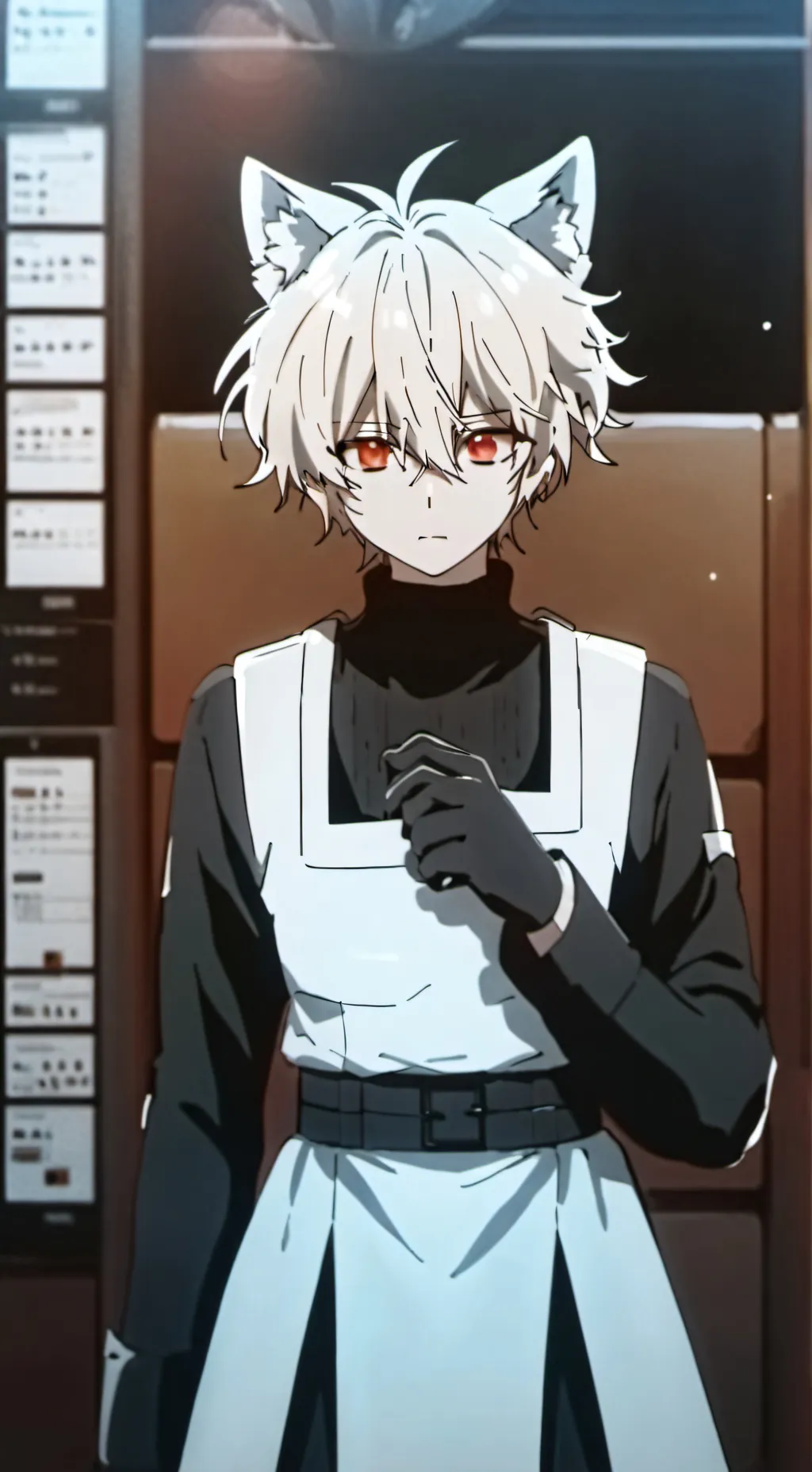 ai character: Katsuki Bakugo background
