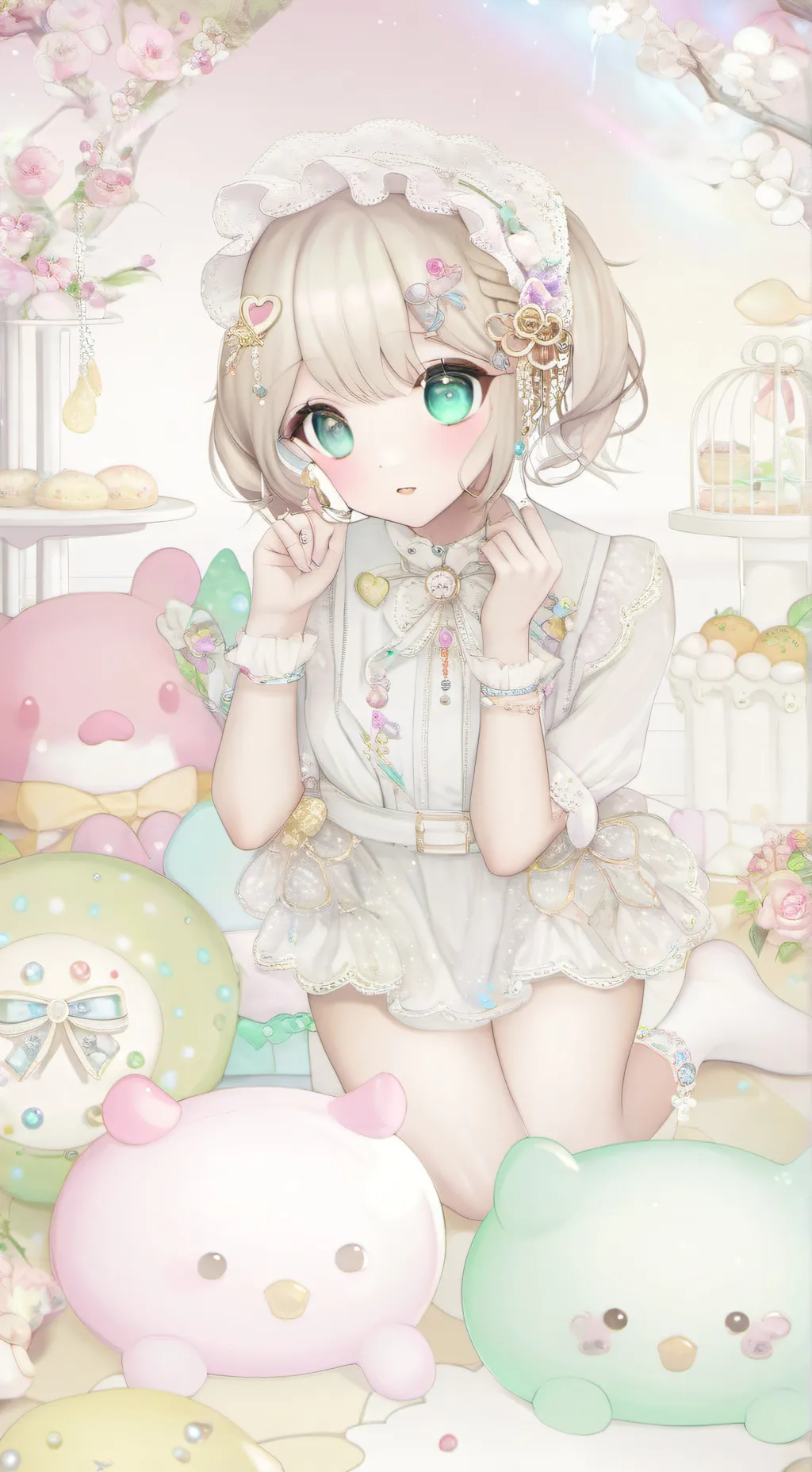 ai character: grace background