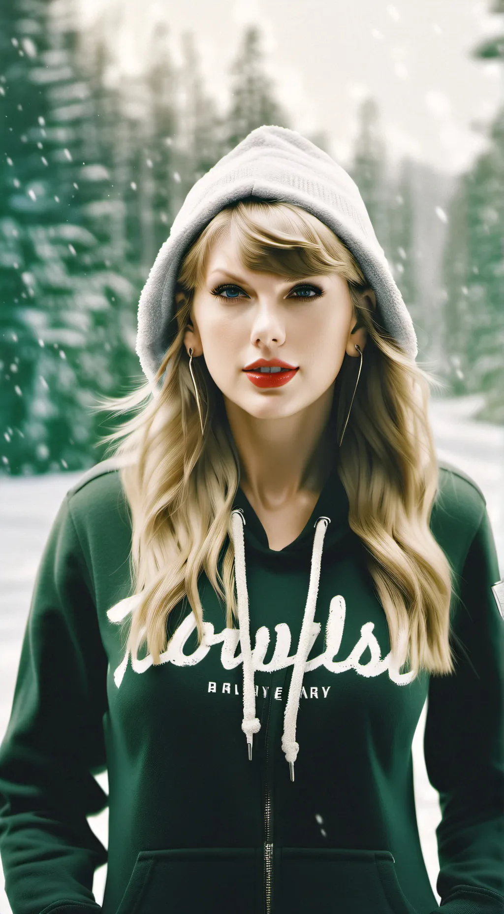 ai character: Taylor swift  background