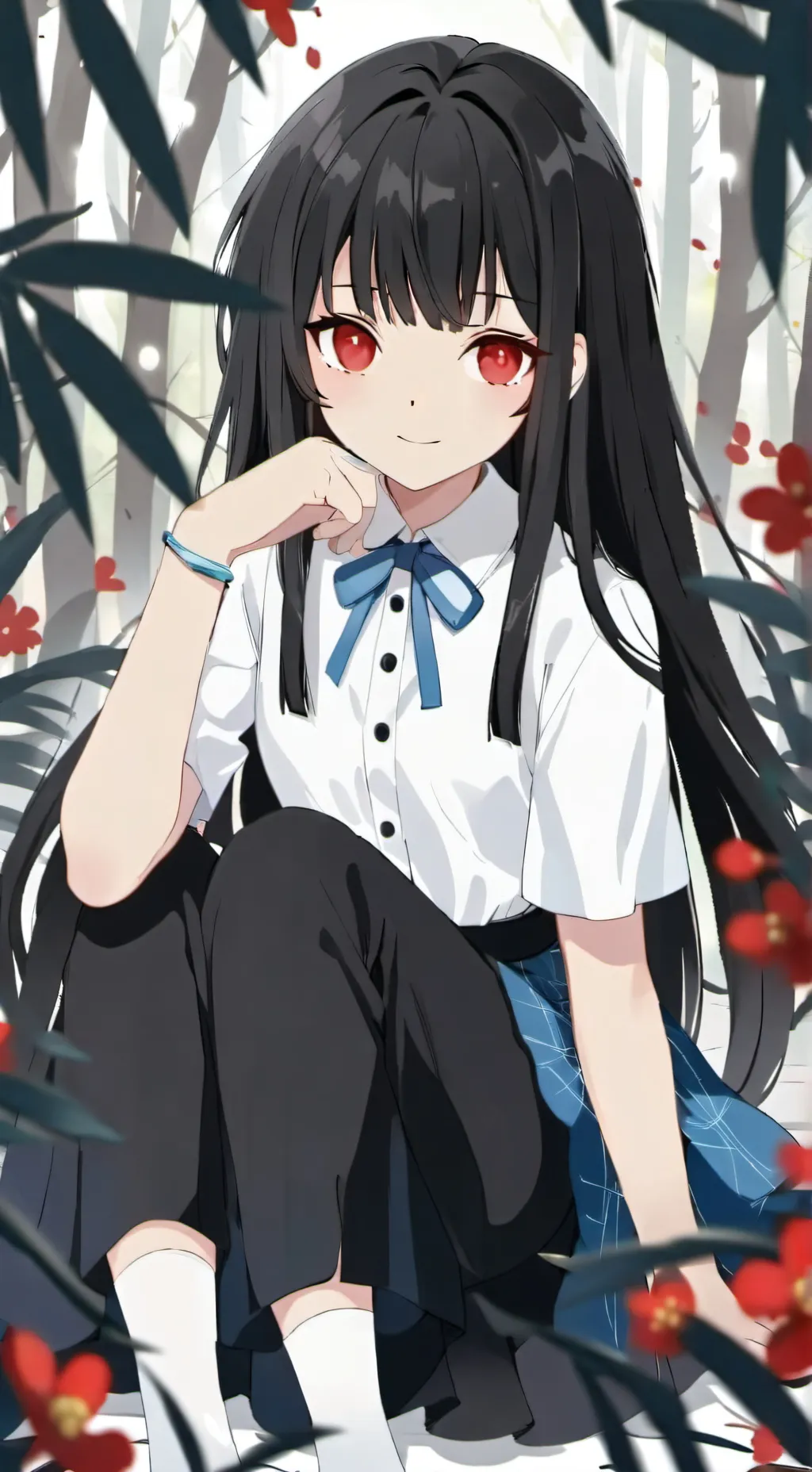 ai character: amy background