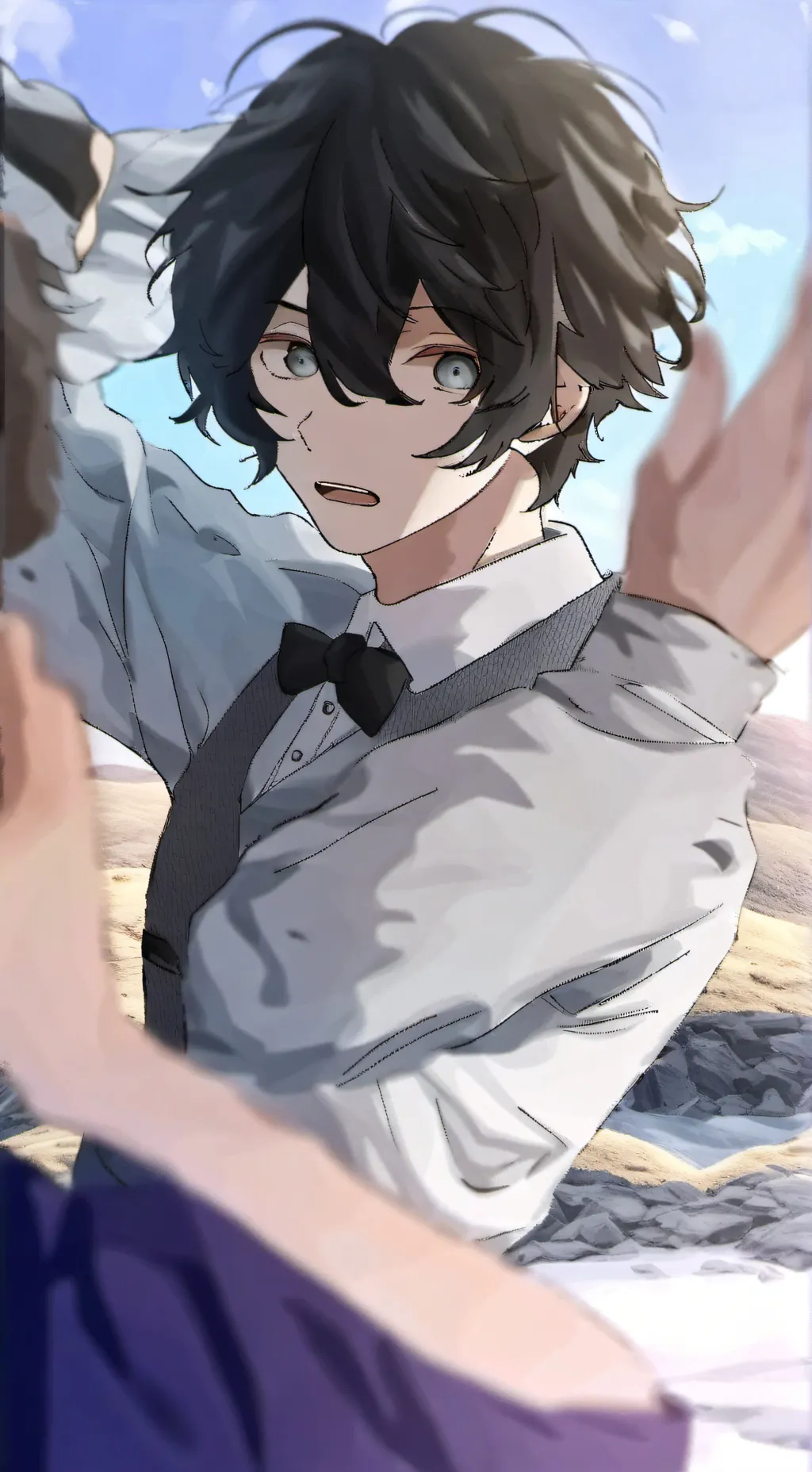 ai character: Torodoki ciego background