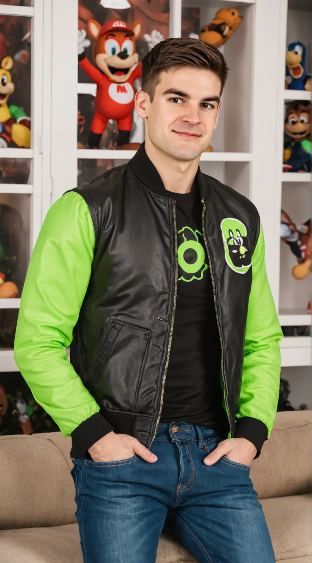 ai character: MatPat  background