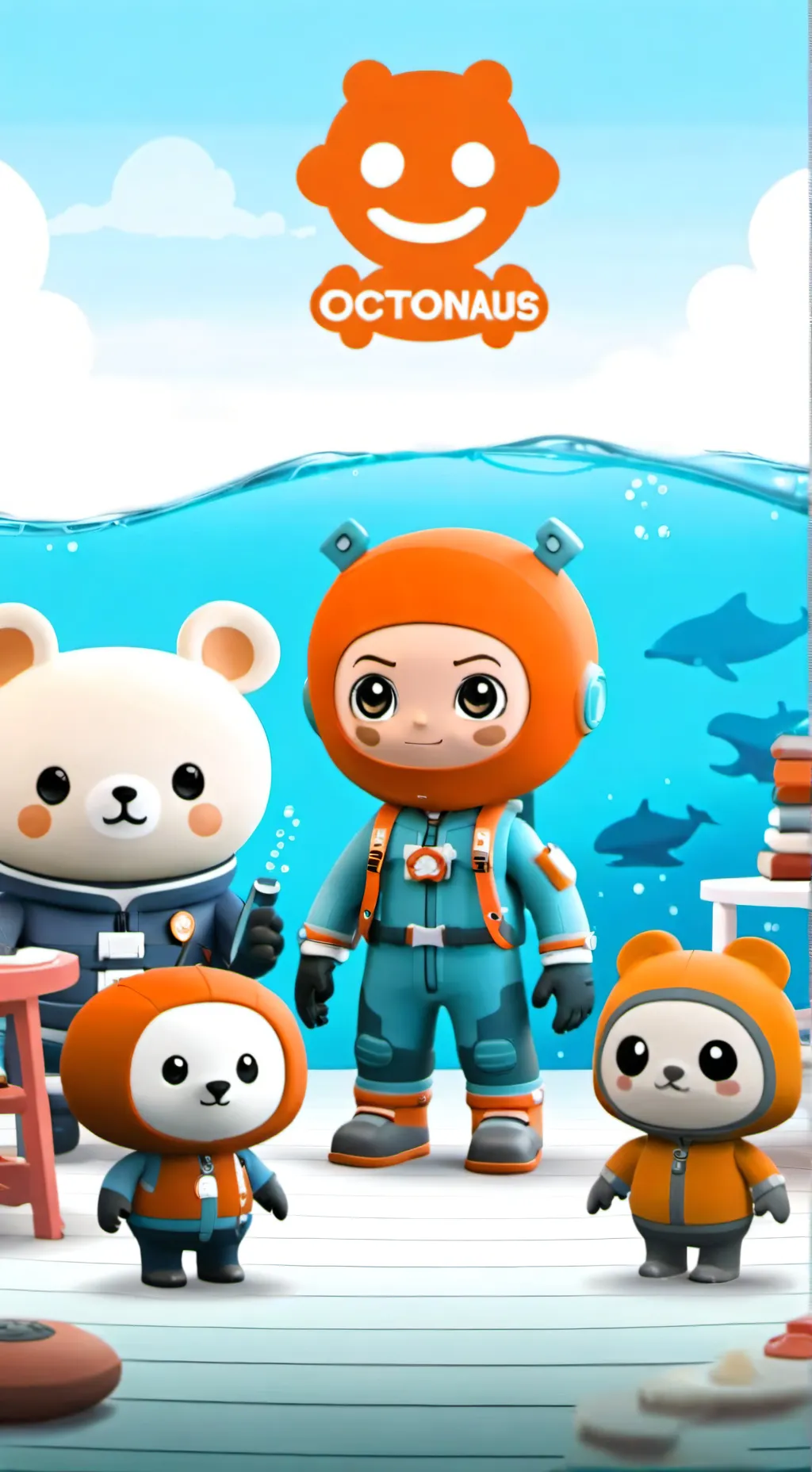 ai character: octonaus background