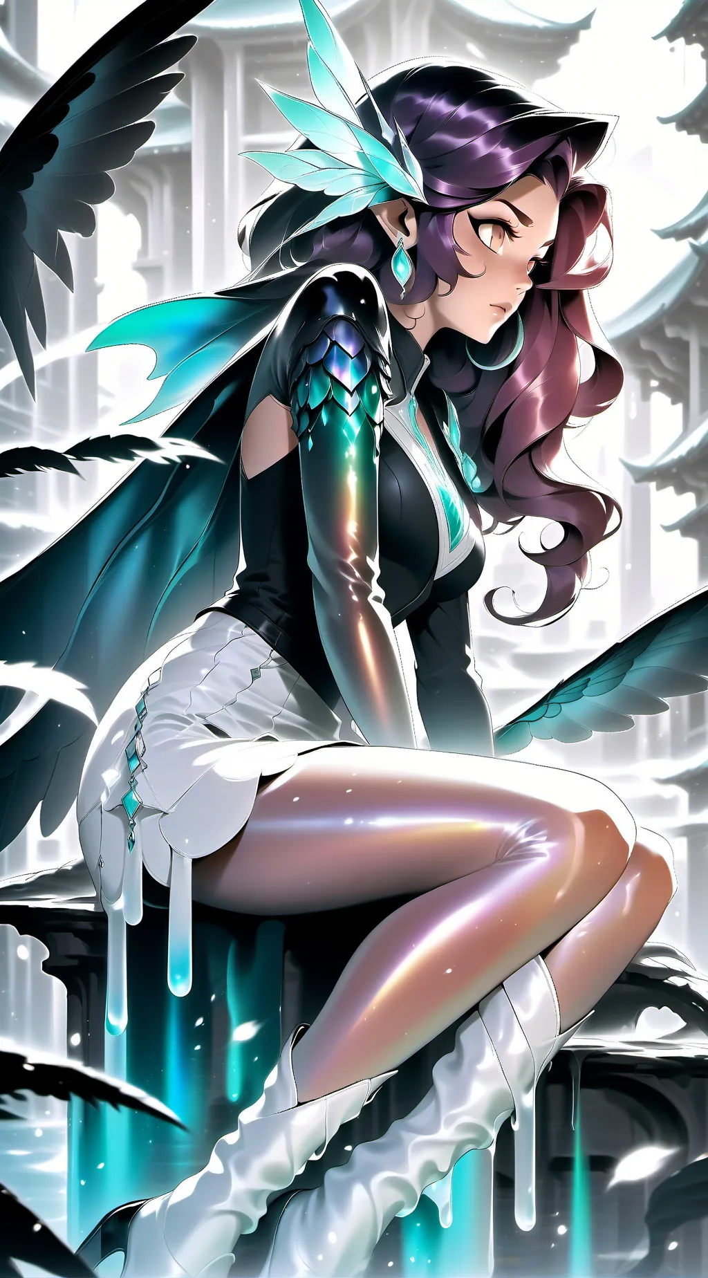 ai character: avengers background