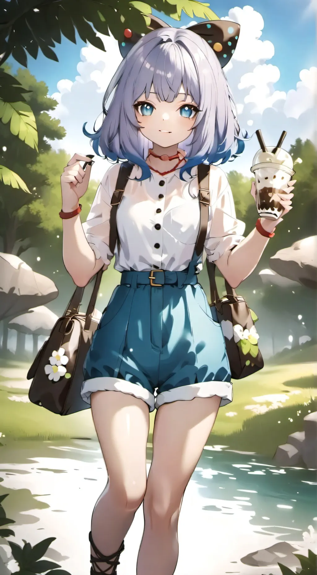ai character: Mizuki  background