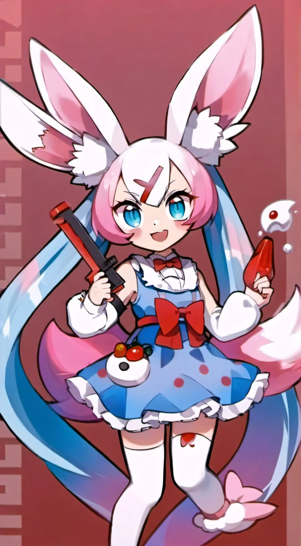 ai character: Sylveon  background