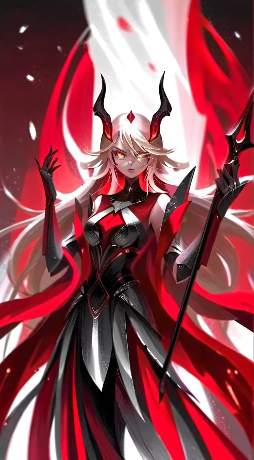 ai character: Charlie demon form background