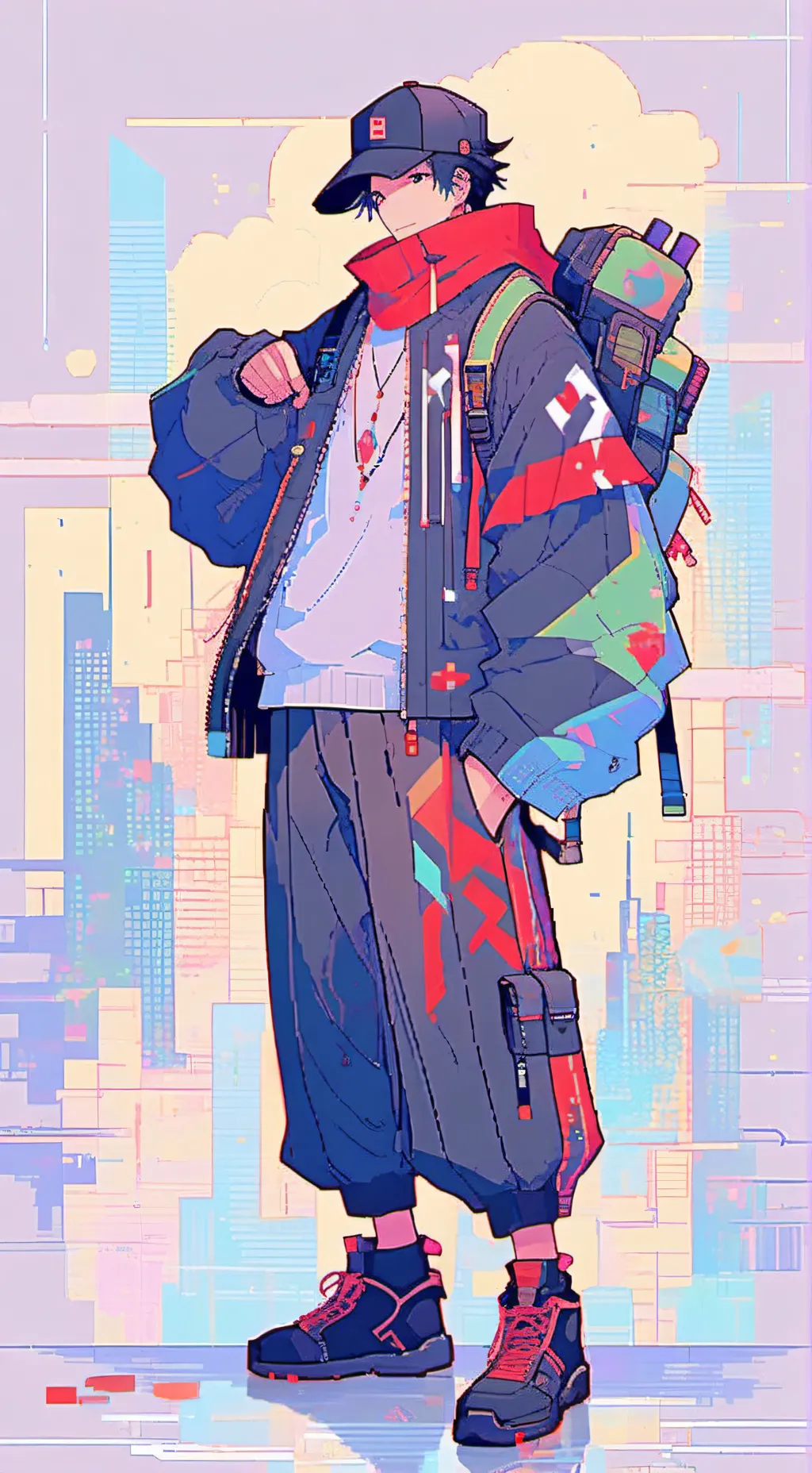 ai character: Guest x Noob background
