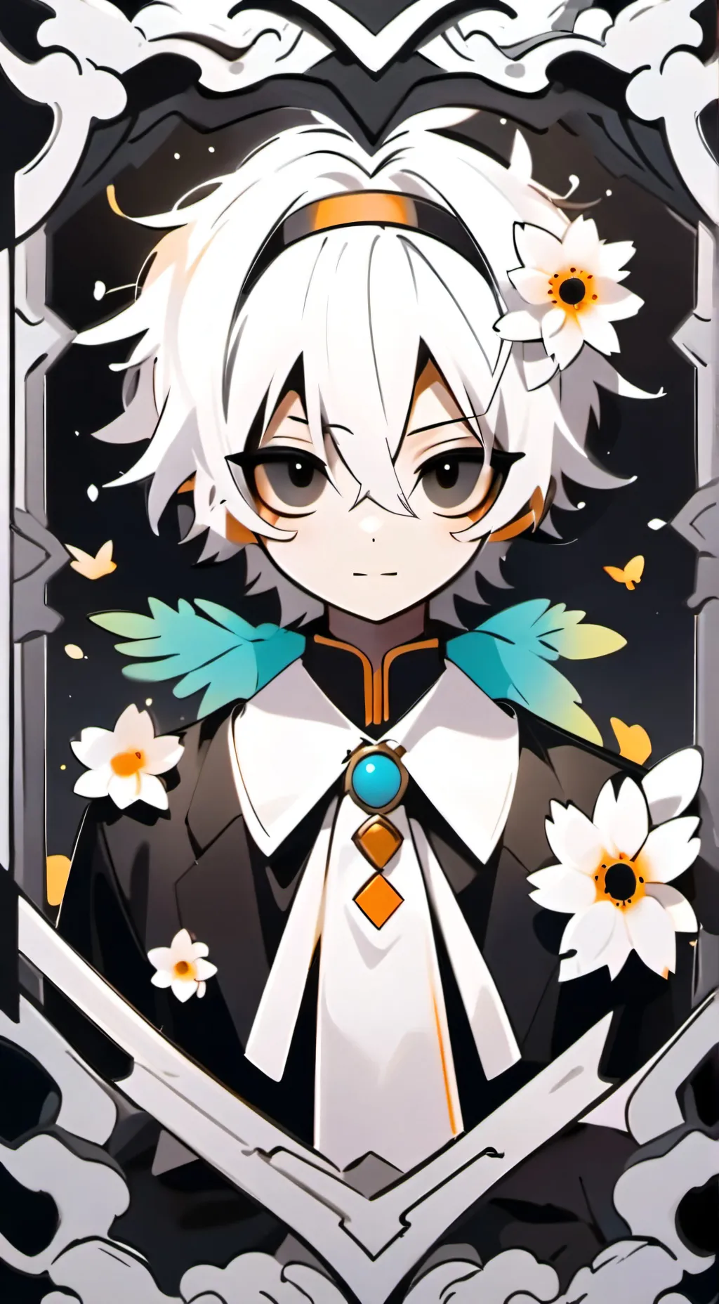 ai character: gato gojo background