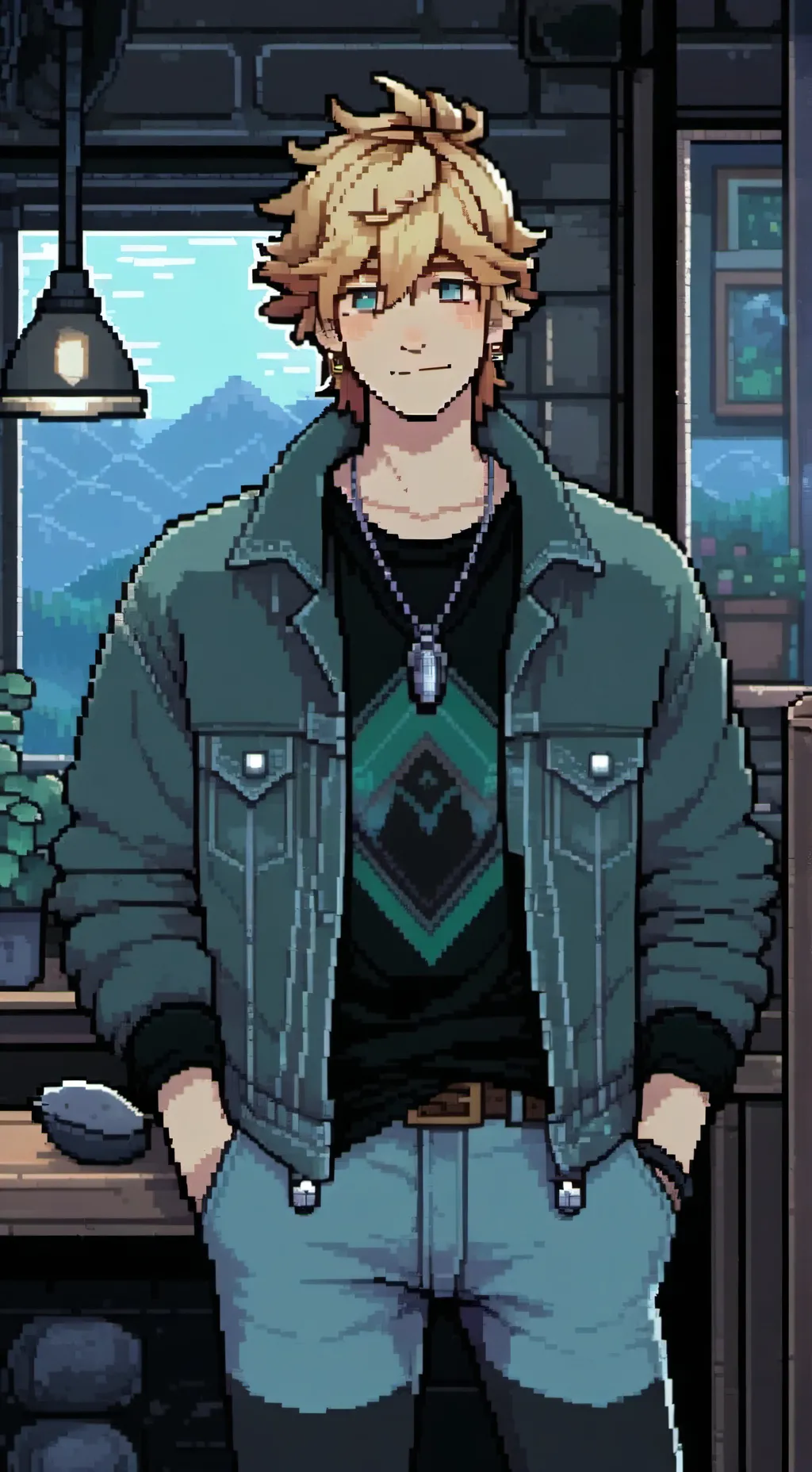 ai character: Sam background