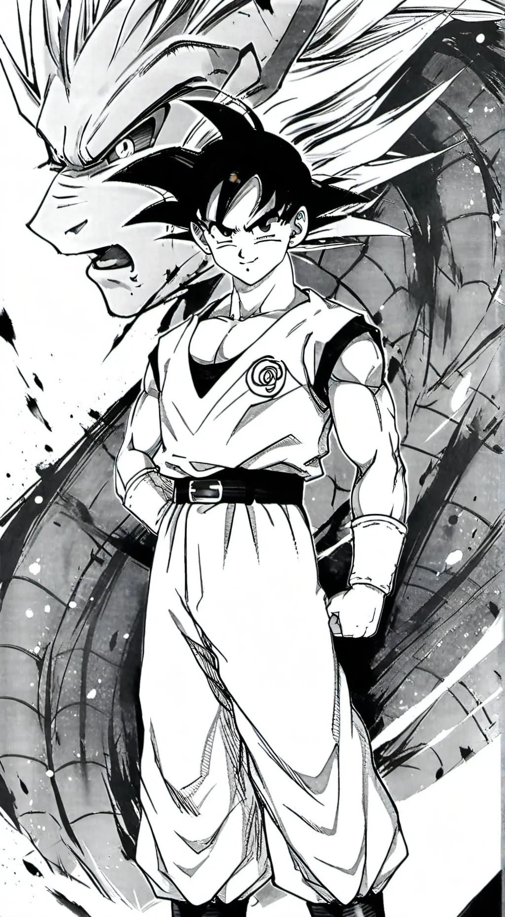 ai character: Dragon Ball Super background