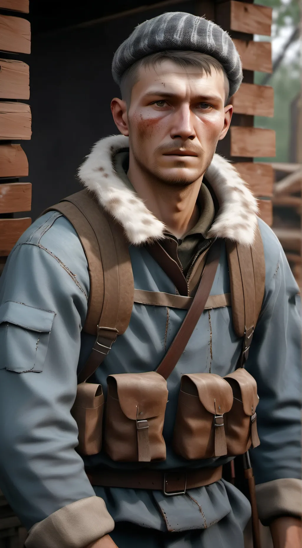 ai character: yushkonov  background
