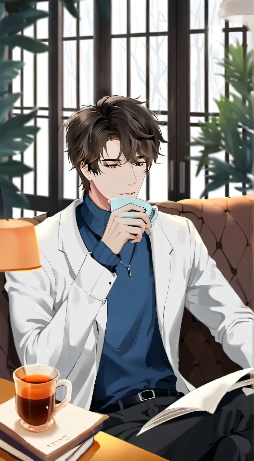ai character: Aaron background