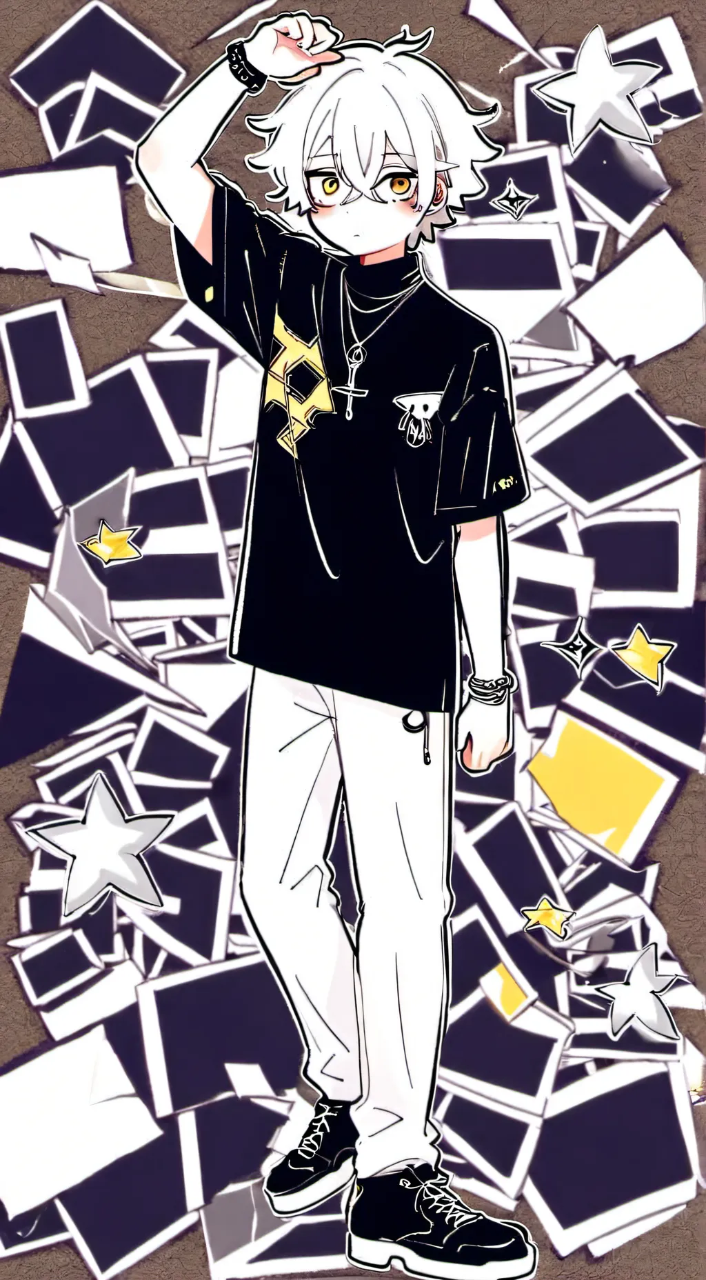 ai character: Mha new student background