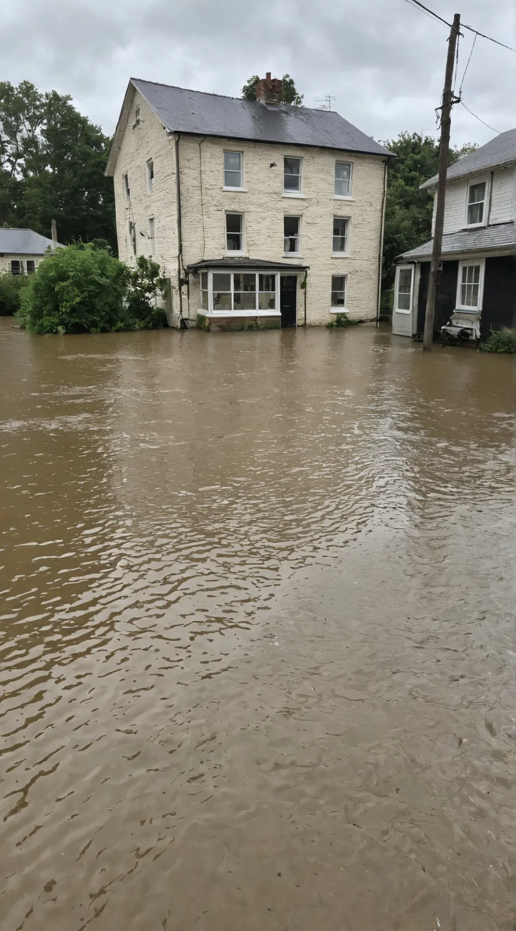 ai character: flood background