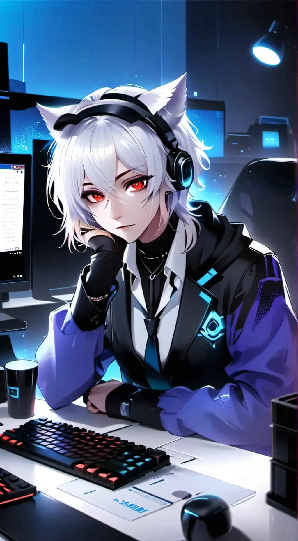 ai character: Ваня background