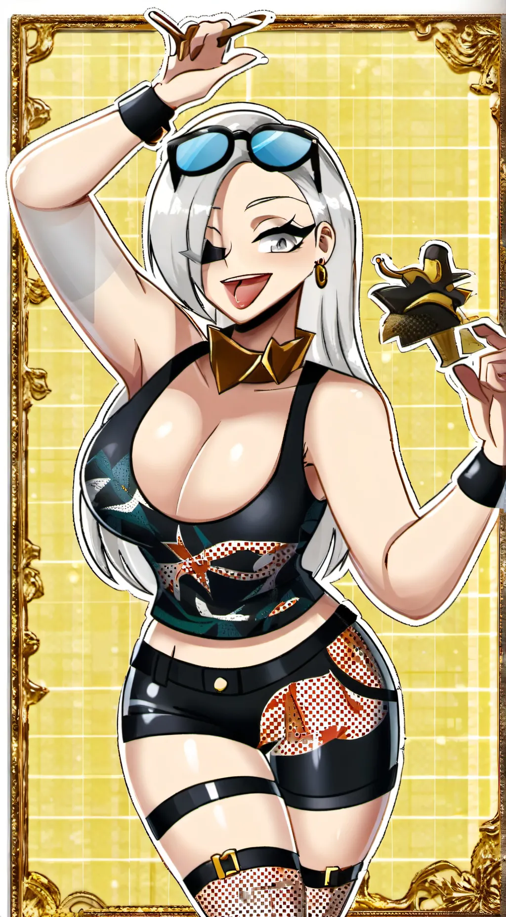 ai character: mha squid games background