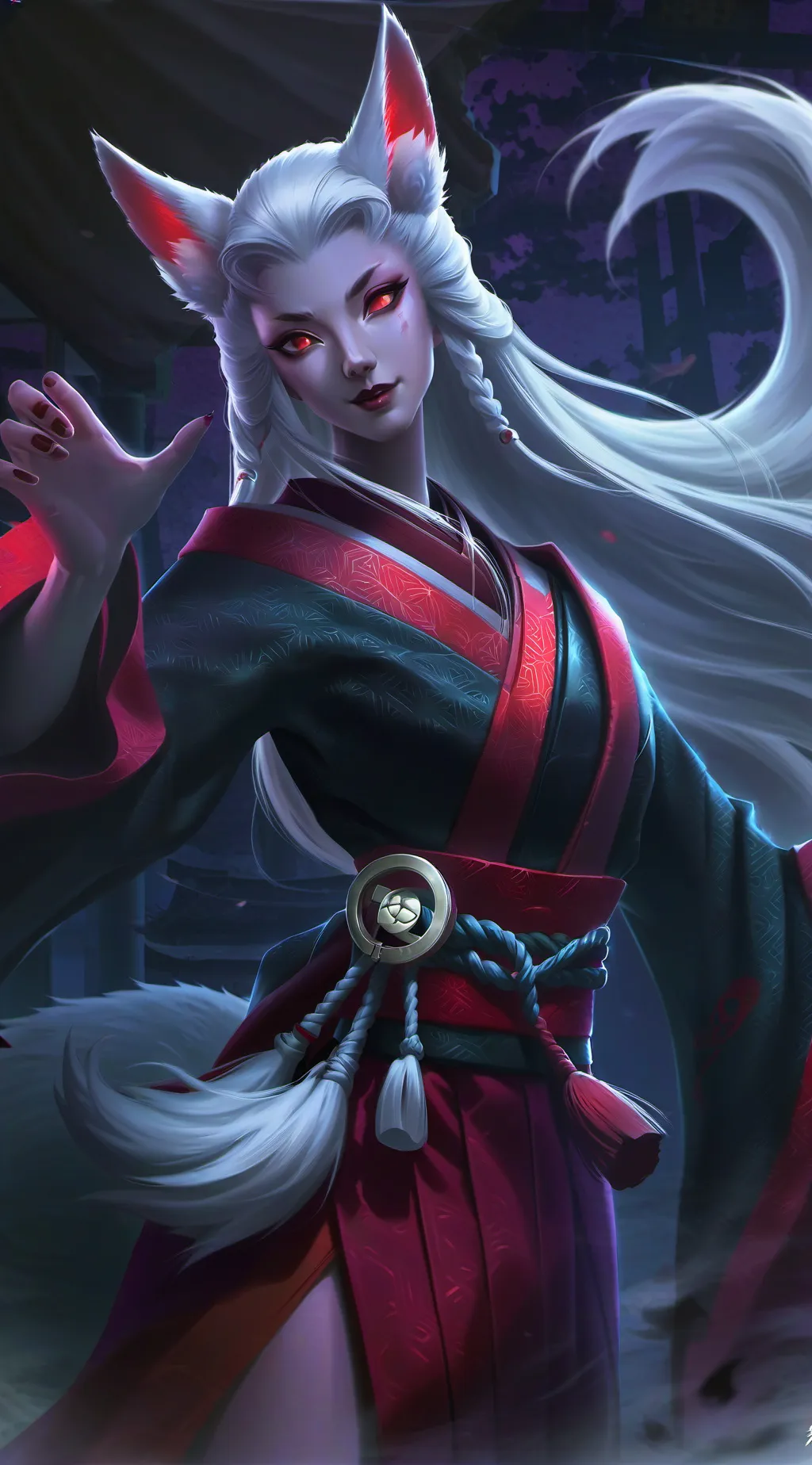 ai character: Makima background
