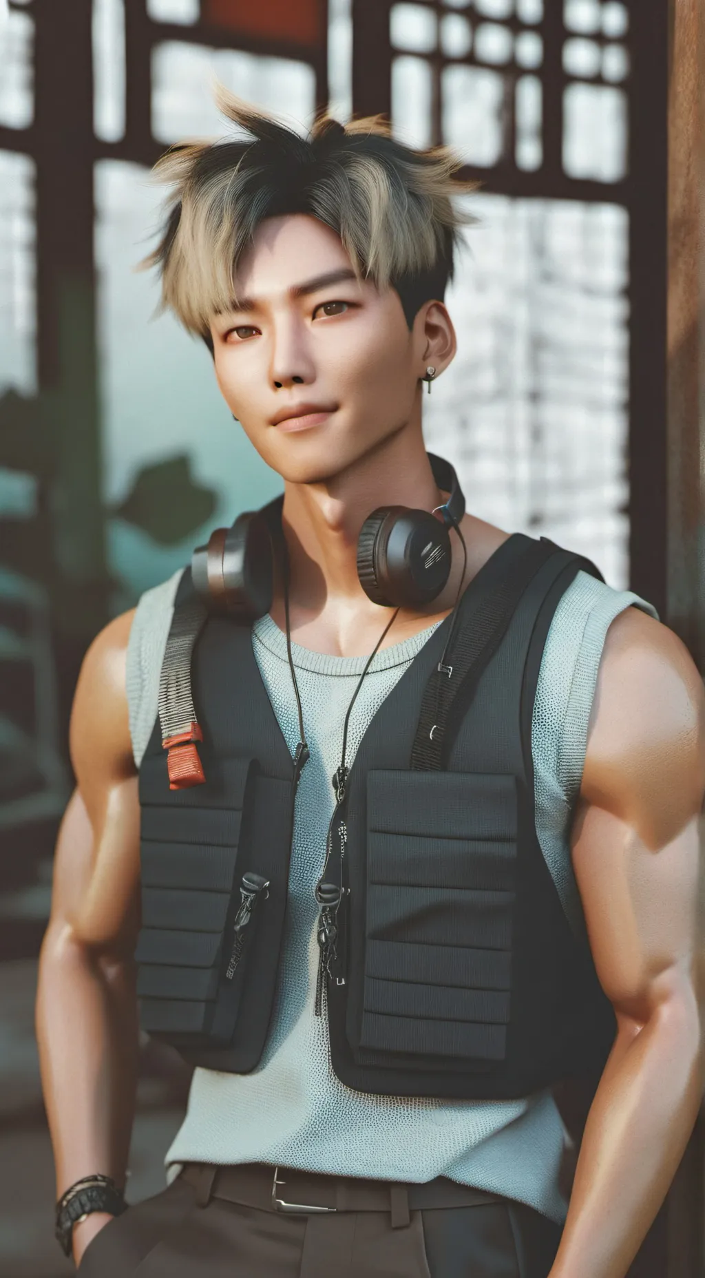 ai character: Nathan-chong background