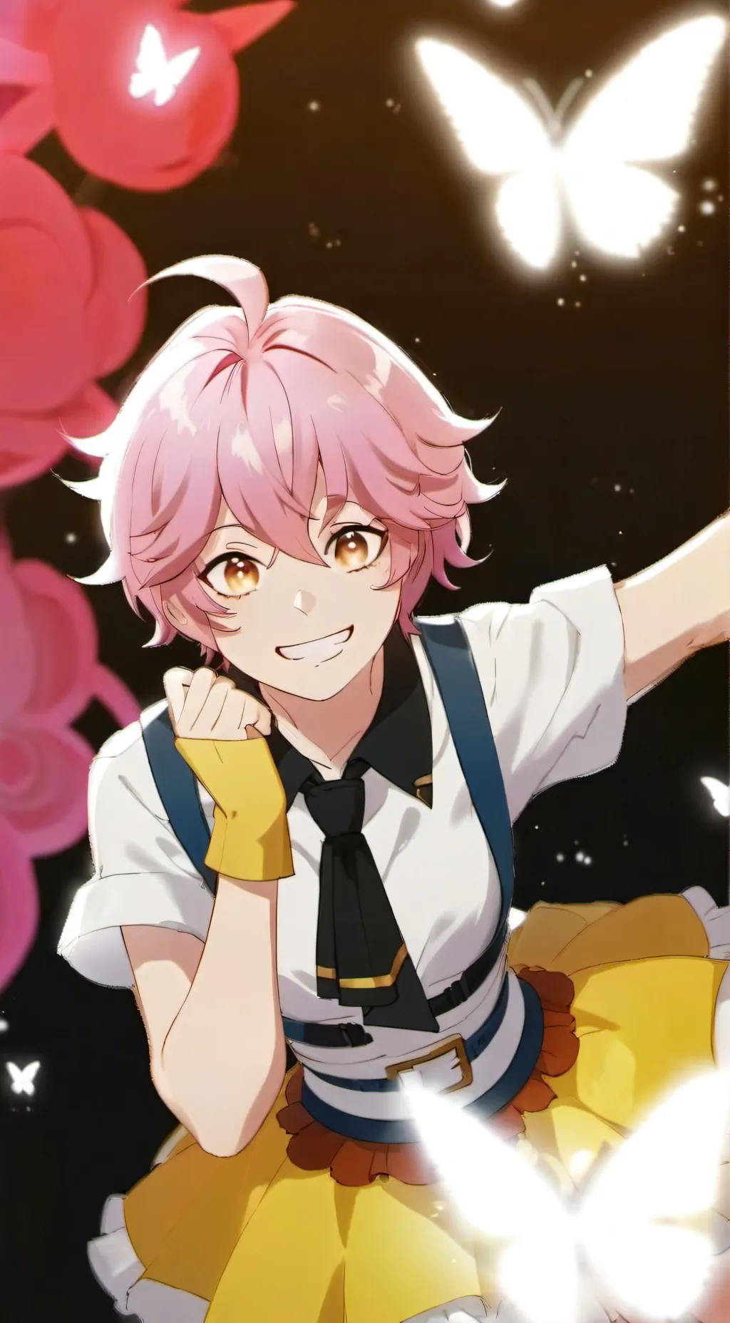 ai character: Mina Ashido background