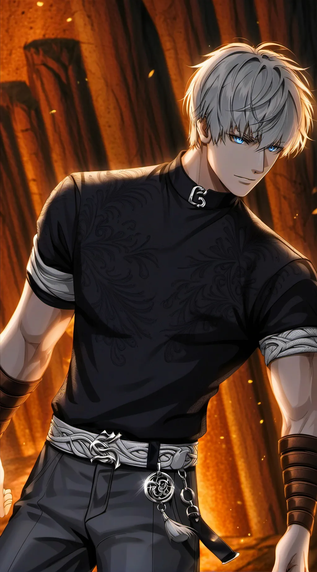 ai character: Gabriel angelini background