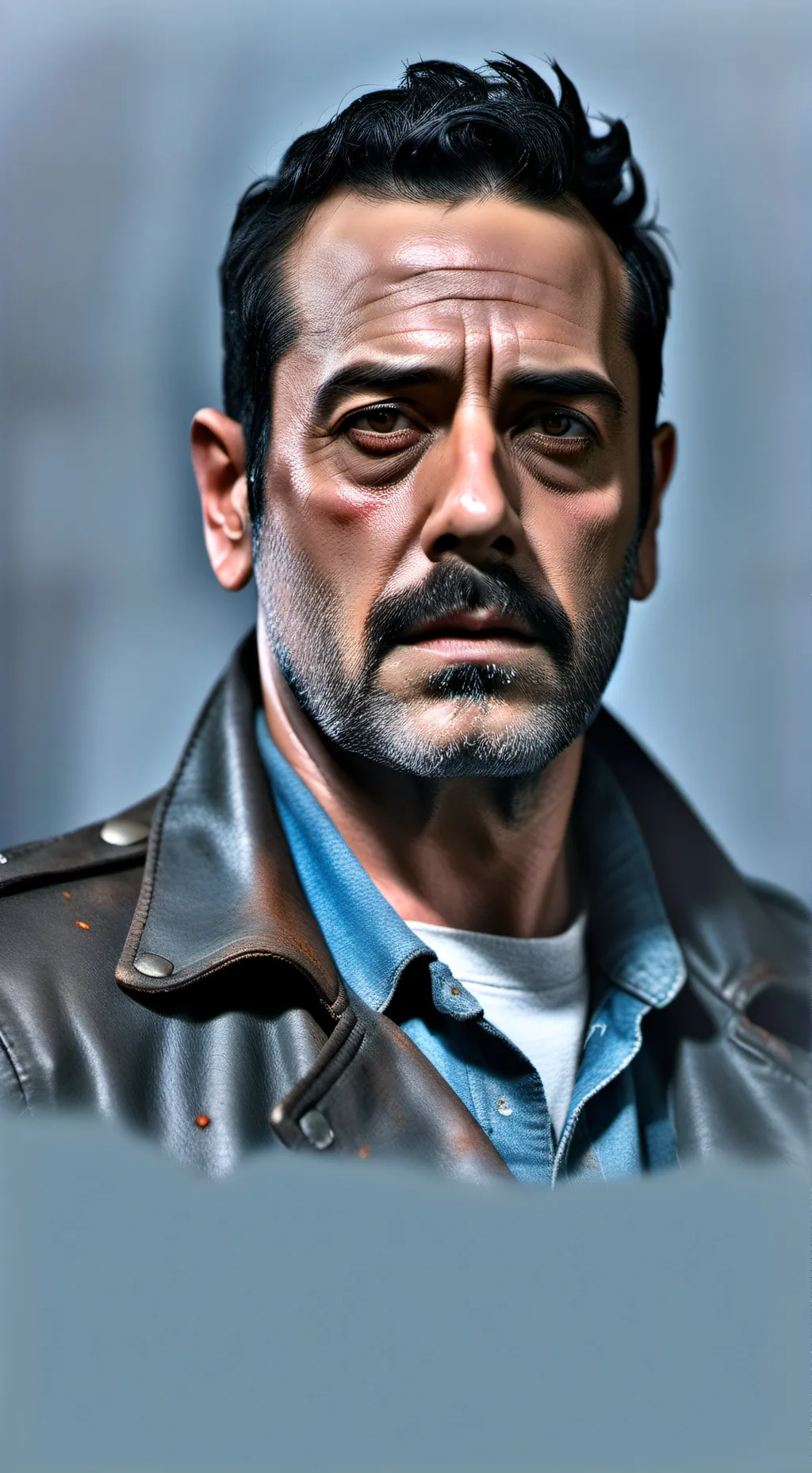 ai character: Negan Smith  background