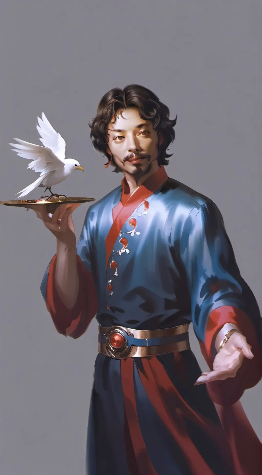ai character: Караваджо background