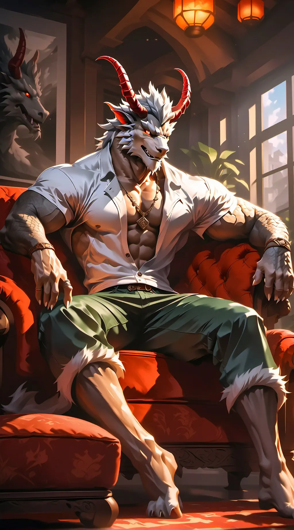 ai character: Alfred. background