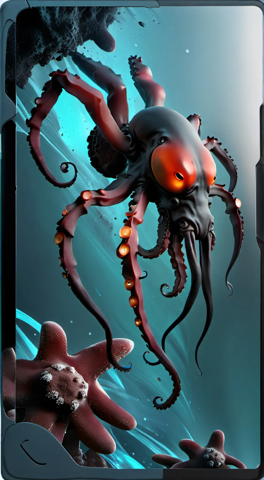 ai character: Squid games. background
