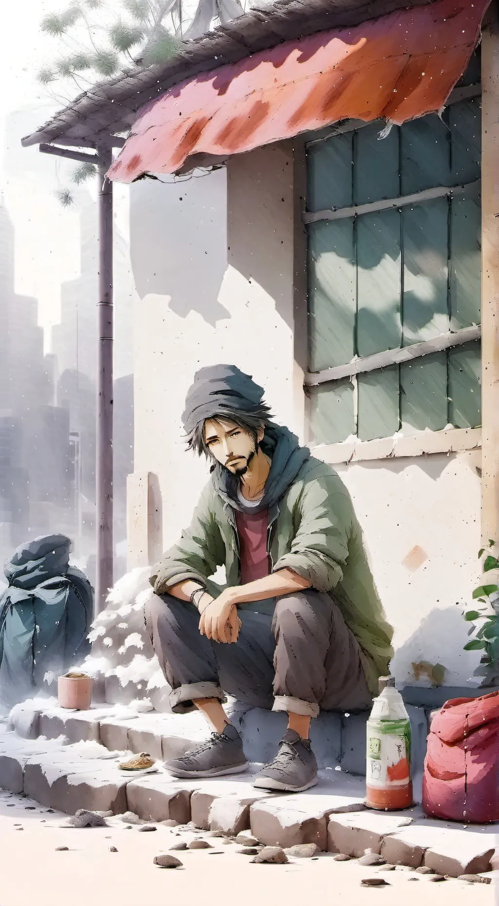 ai character: alex background