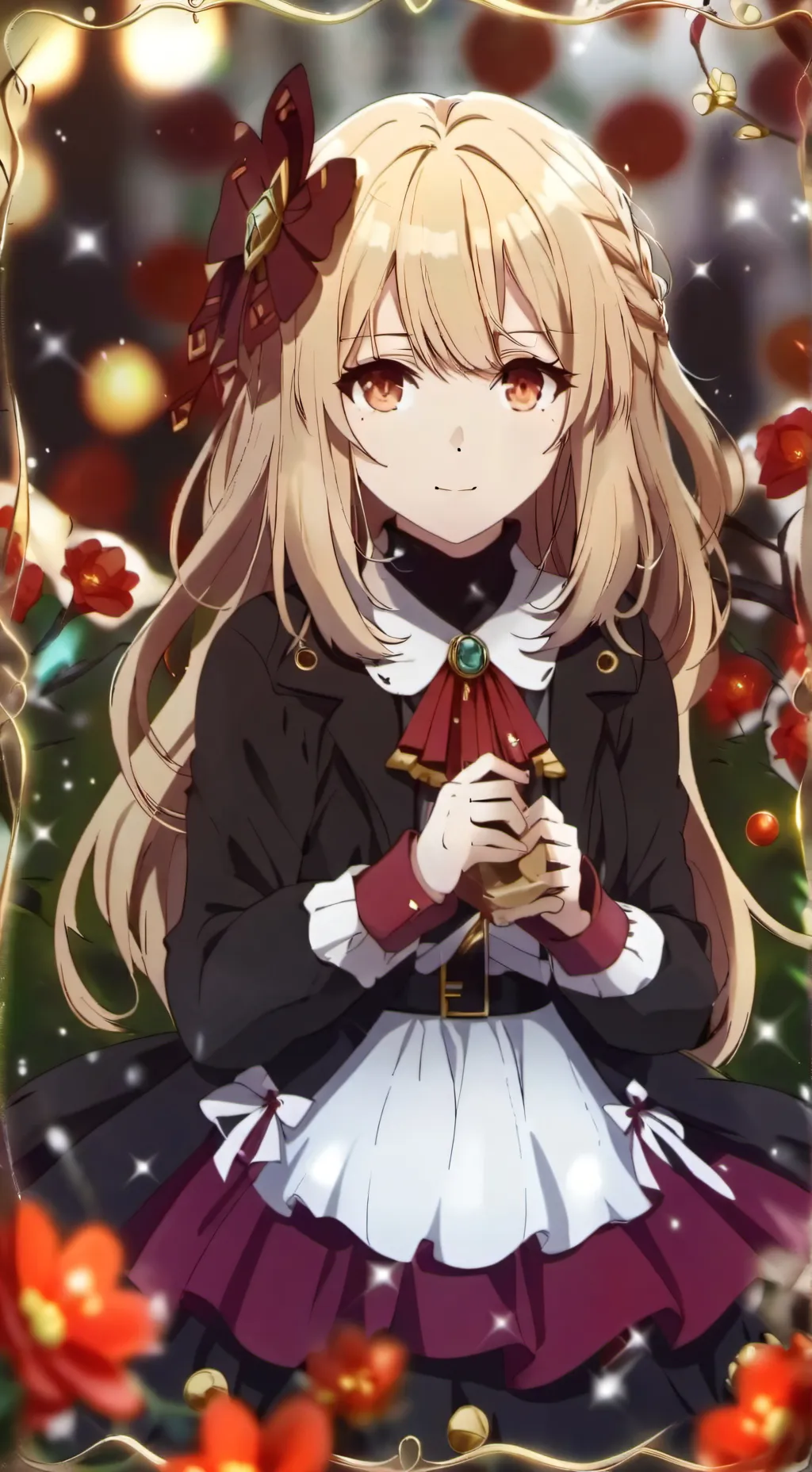 ai character: Senpaibuns  background