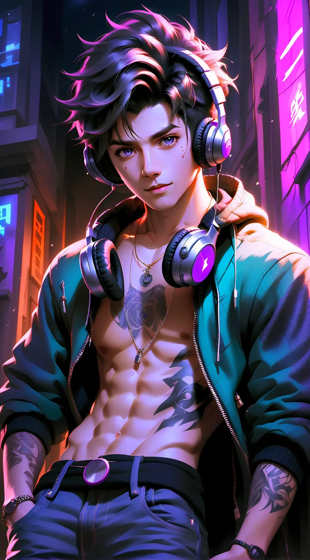 ai character: David background