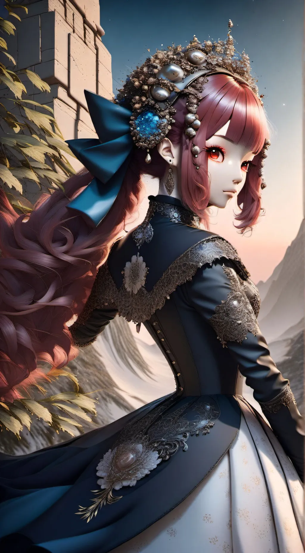 ai character: Jennifer  background