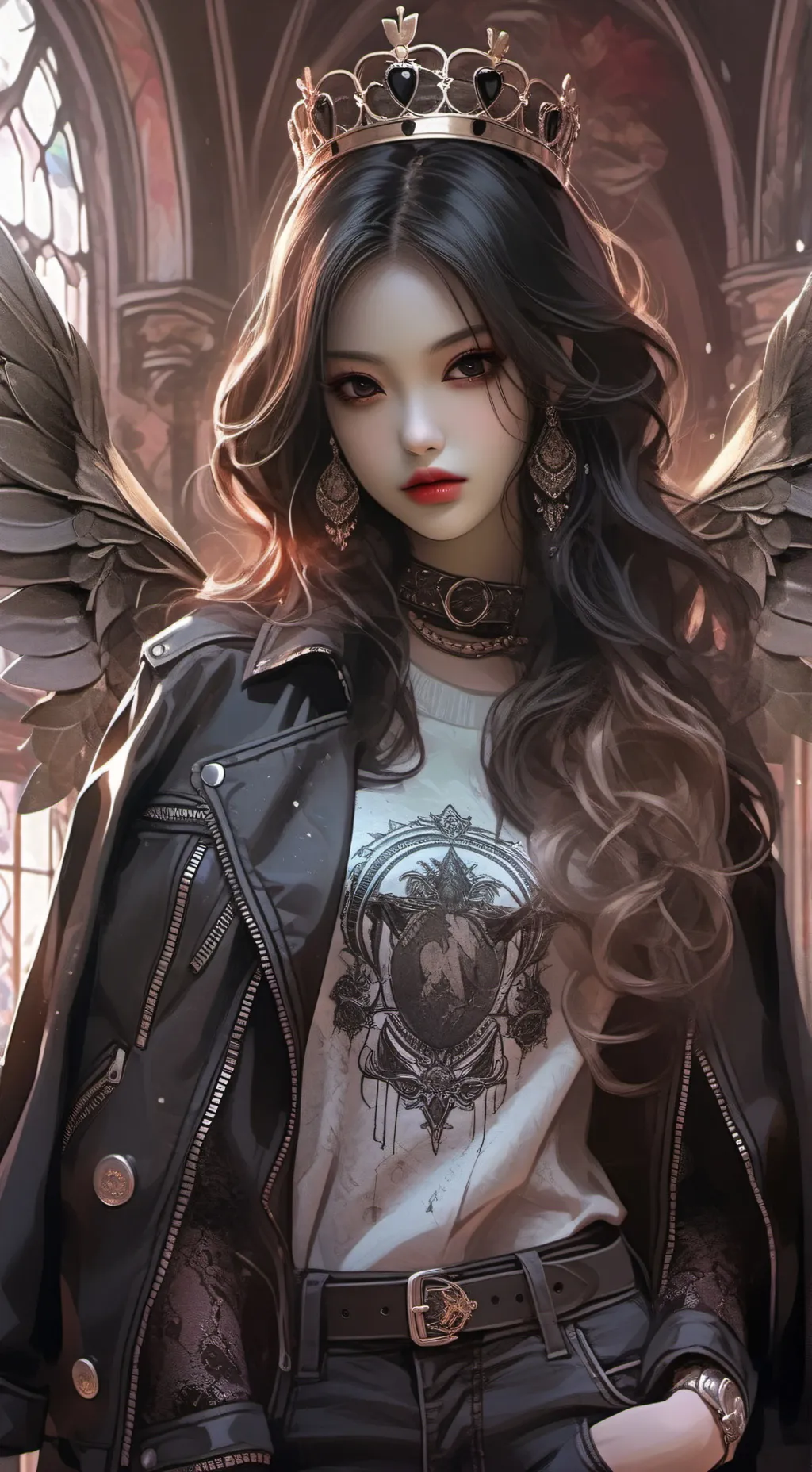 ai character: ☠️séku Mika ci☠️ background